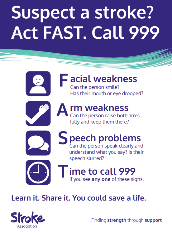Suspect a Stroke? Act FAST