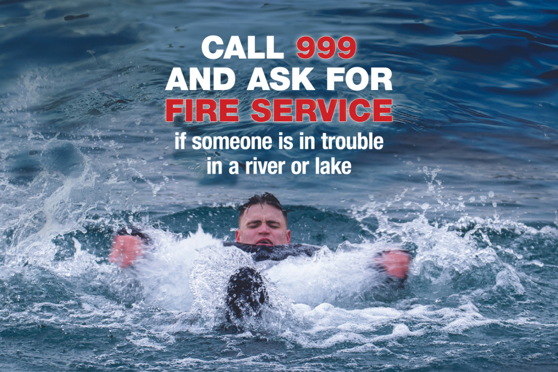 If you see someone struggling in water, make the right call.