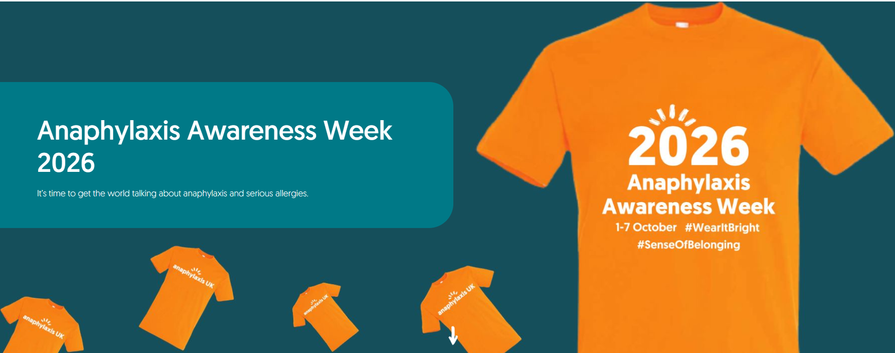 Anaphylaxis Awareness Week 1 - 7 October 2026